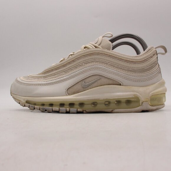 Nike Air Max 97 Women's Size 8 Triple White Sneakers Shoes 21733-100 - Picture 4 of 9